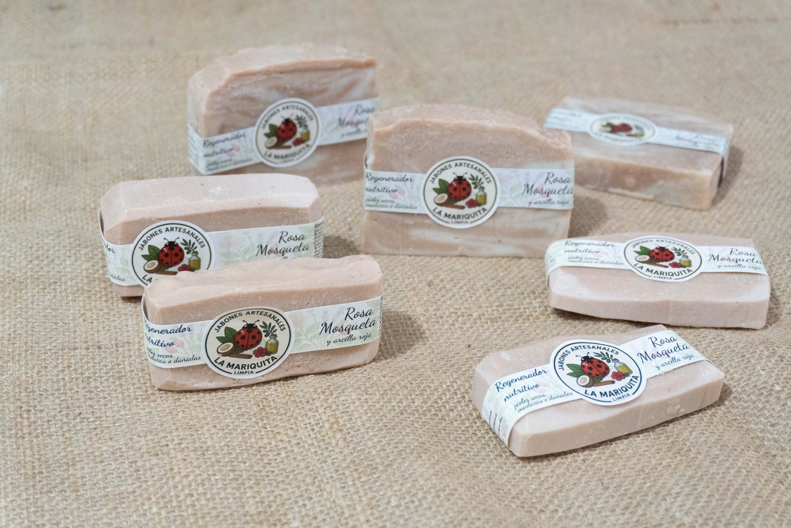 Jabón de rosa mosqueta